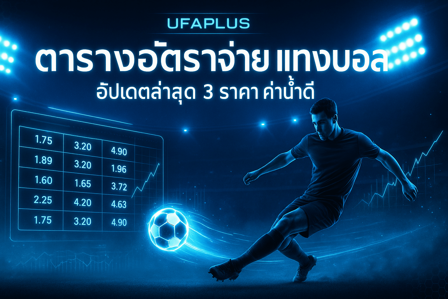 ตารางอัตราจ่าย แทงบอล